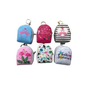 Monedero Mochila Flamencos