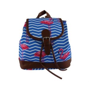 Mochila Rayas Azul