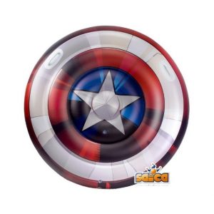 Colchoneta Escudo Capitán América colchón grande hinchable 118 cms