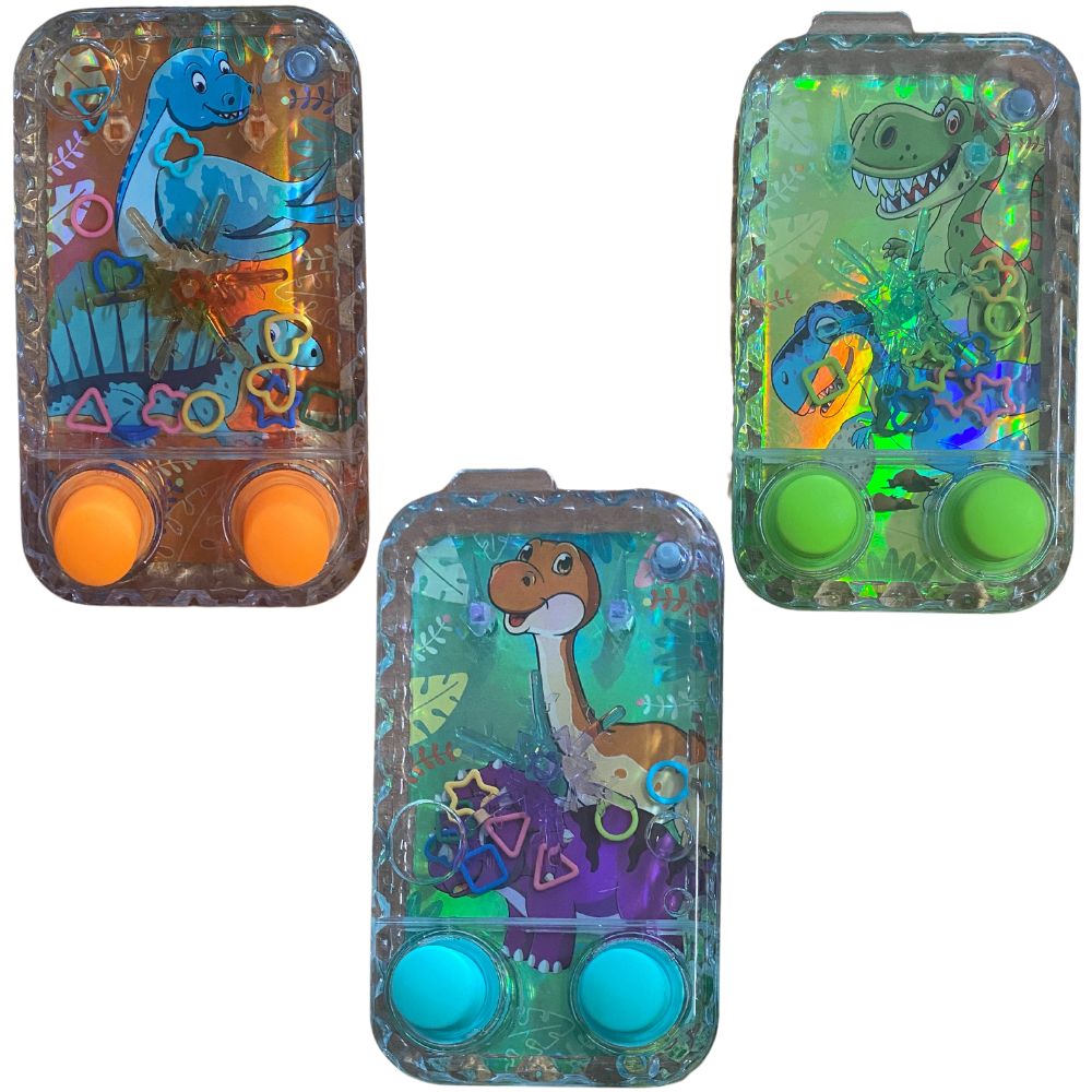 Consola agua dinosaurios