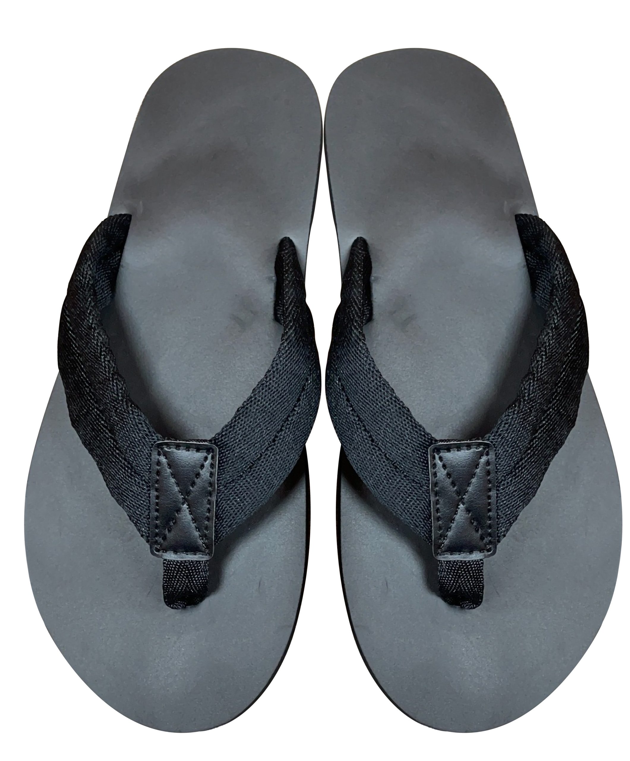 Chancla negra tela dedo caja 36 un