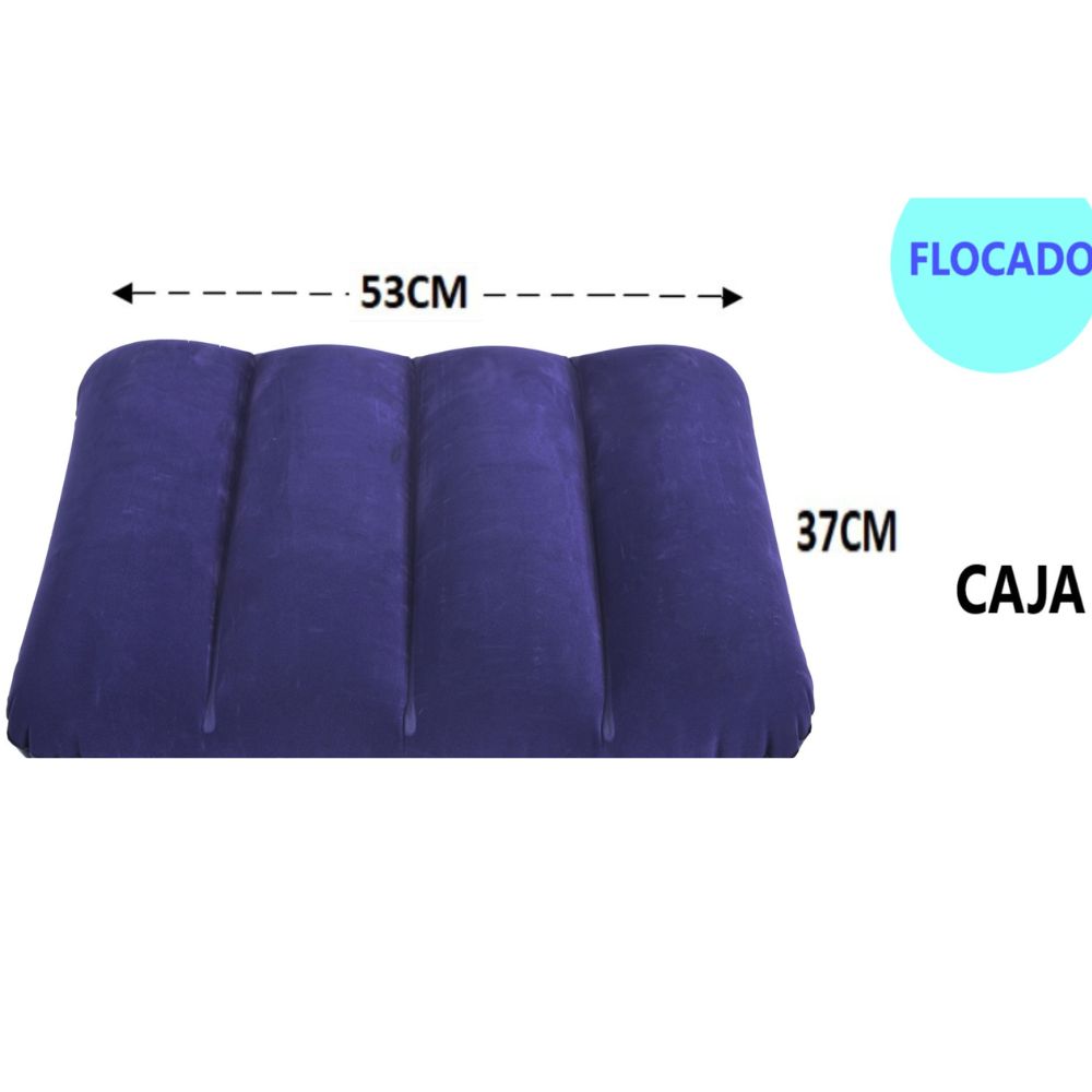 Almohada hinchable 53x37 cm