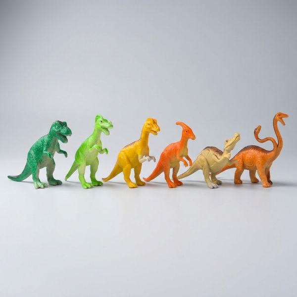 Pack de 6 Figuras de Dinosaurios de Juguete – Set Jurásico Infantil - Imagen 2