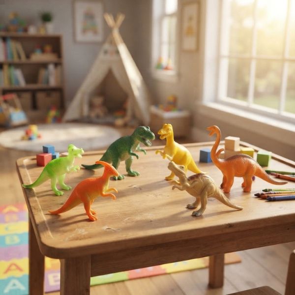 Pack de 6 Figuras de Dinosaurios de Juguete – Set Jurásico Infantil - Imagen 4