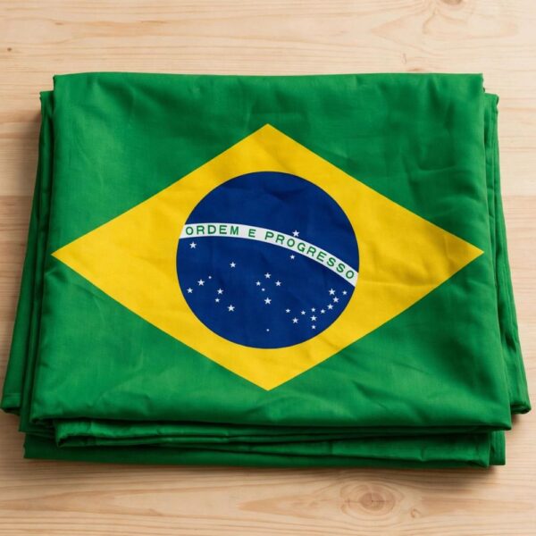 Bandera de Brasil 150 × 90 cm | Decoración y Eventos