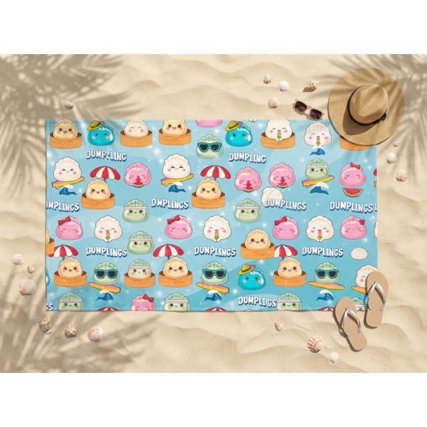 Toalla infantil Dumplings 70 × 140 cm - Imagen 6