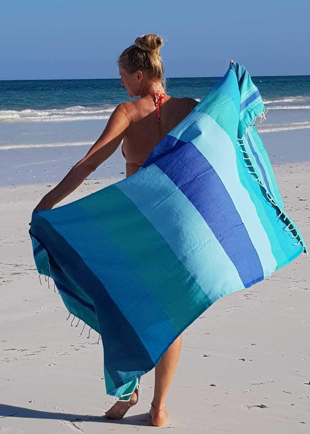 Toalla de Playa Océano – Pareo Fouta