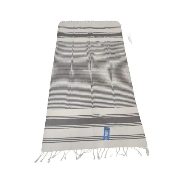 FOUTA RAYITAS GRIS