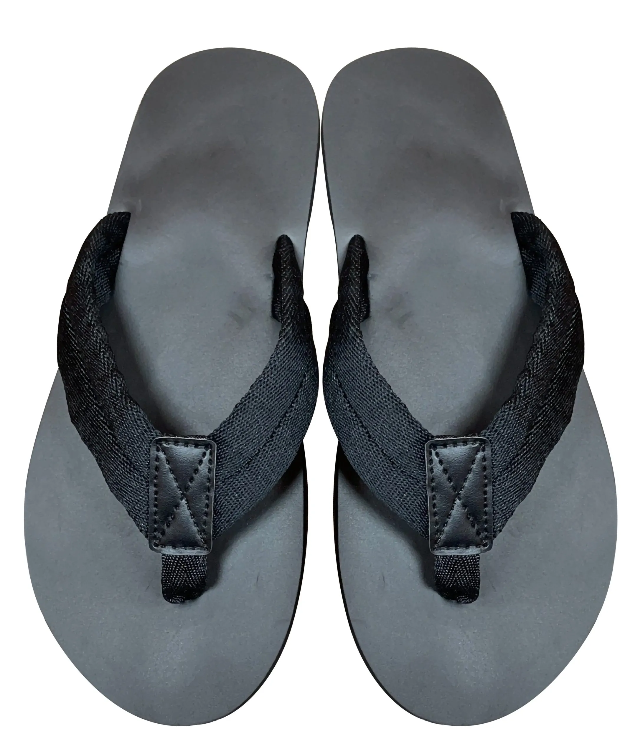 Chancla negra tela dedo caja 36 un