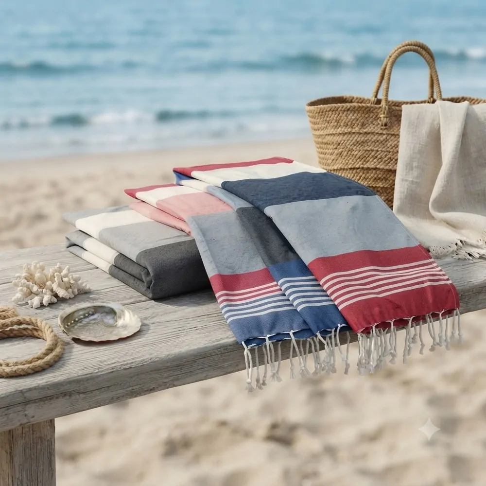 Fouta rayas colores